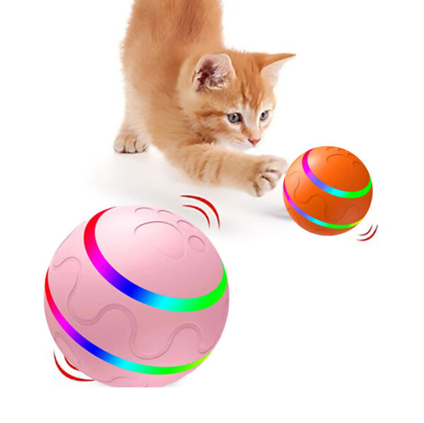 Pet New Cat Wicked Ball Toy Intelligent Ball USB Cat Toys Self Rotating Ball Automatic Rotation Ball - Image 8