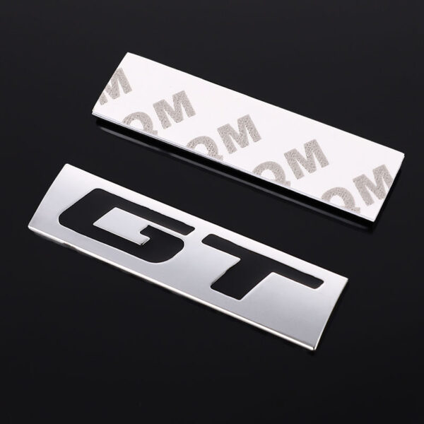 Turbocharged hybrid metal car sticker - Image 2