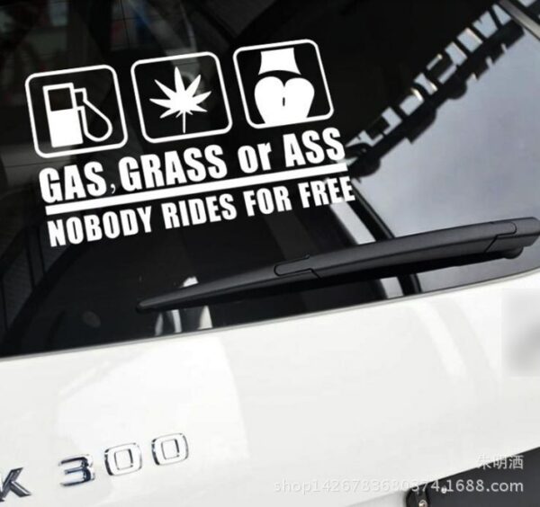 Reflective car sticker - Image 3