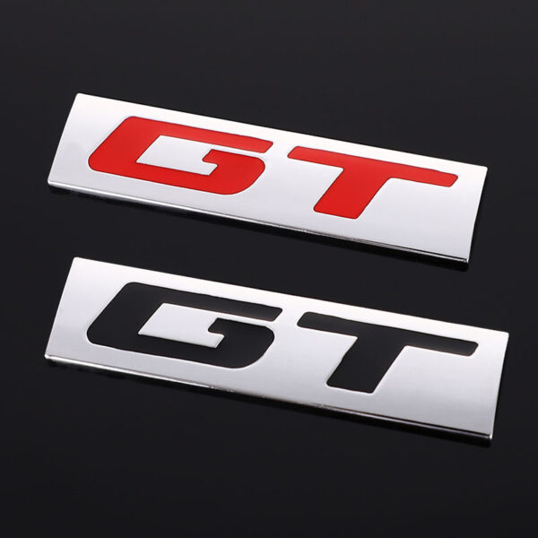 Turbocharged hybrid metal car sticker - Image 3